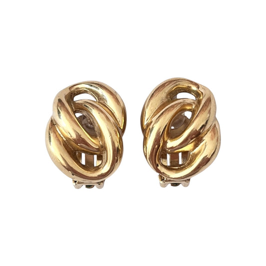 1980s Grossé Gold Plated Clip On Earring