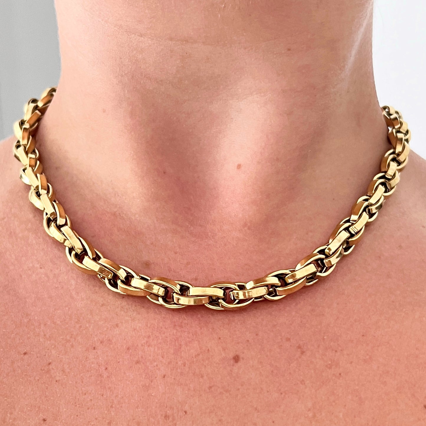 14k Gold Plated Chain Necklace