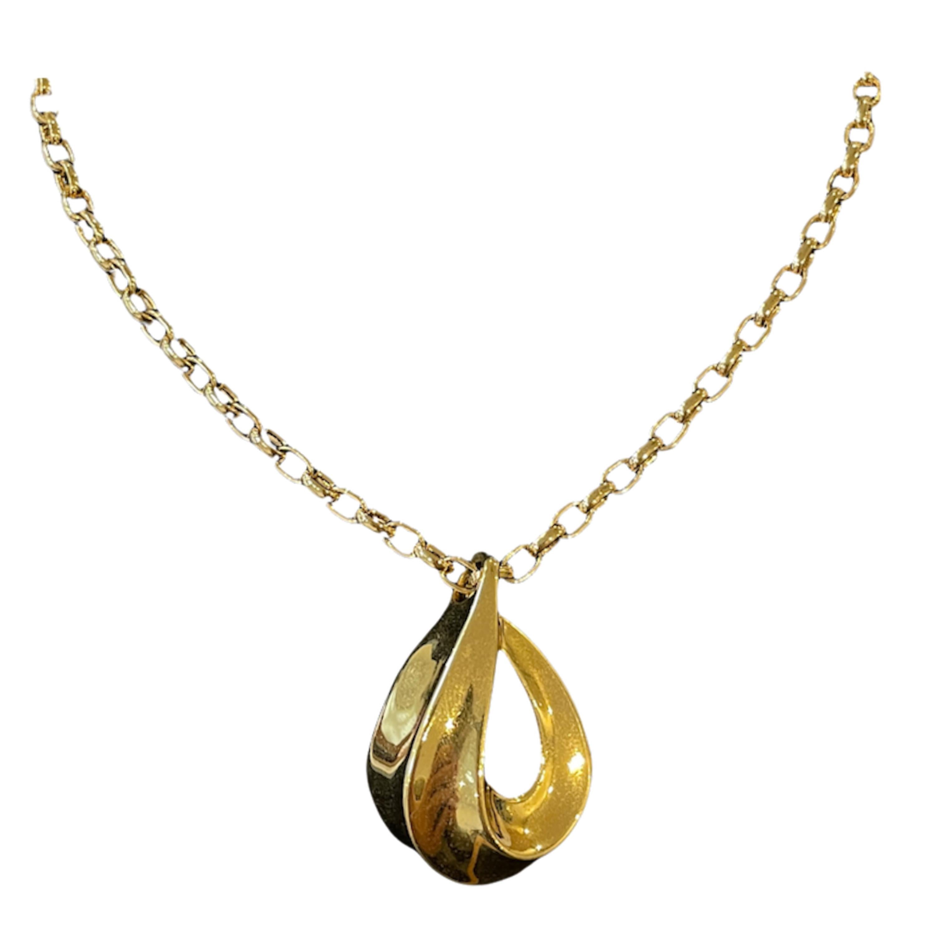 Napier gold necklace real deals
