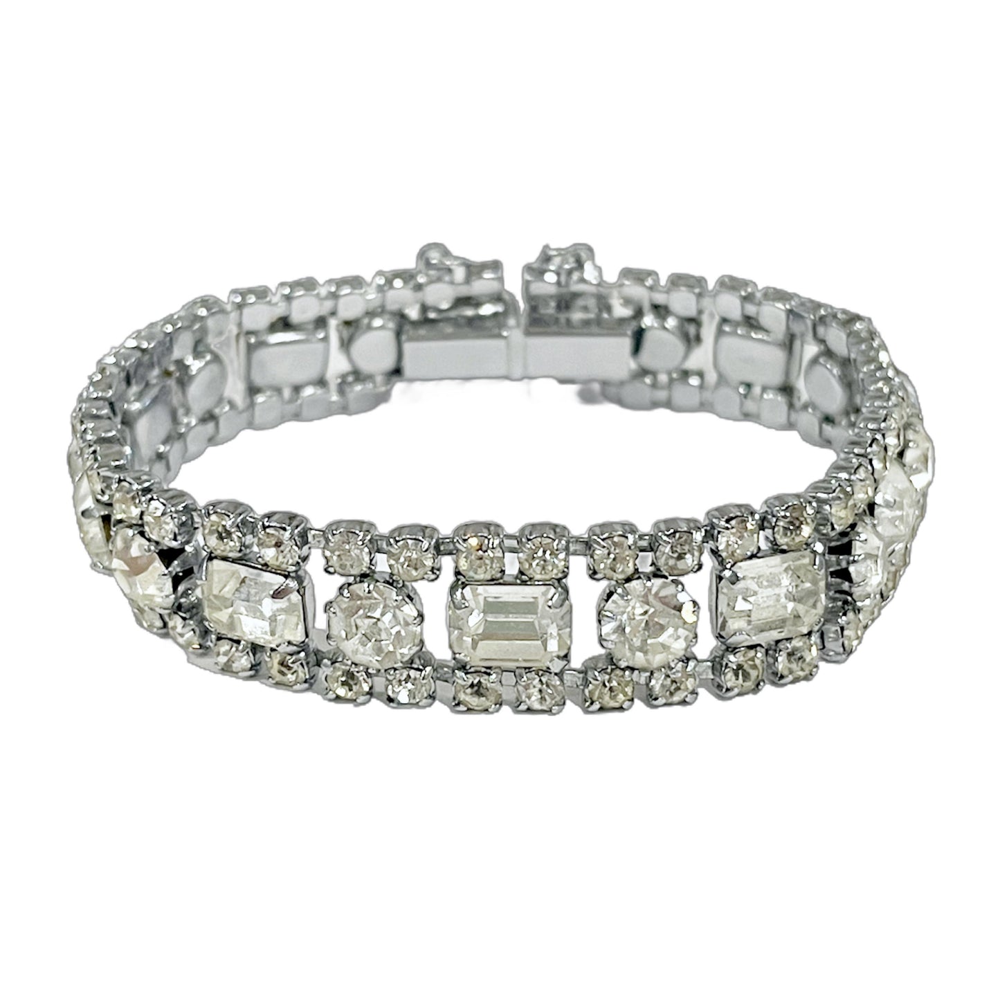 1950s Beautiful Diamanté Sparkly Bracelet