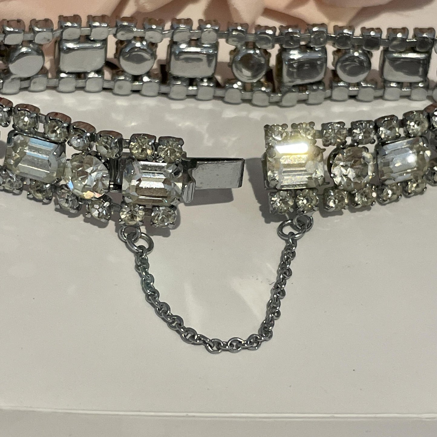 1950s Beautiful Diamanté Sparkly Bracelet