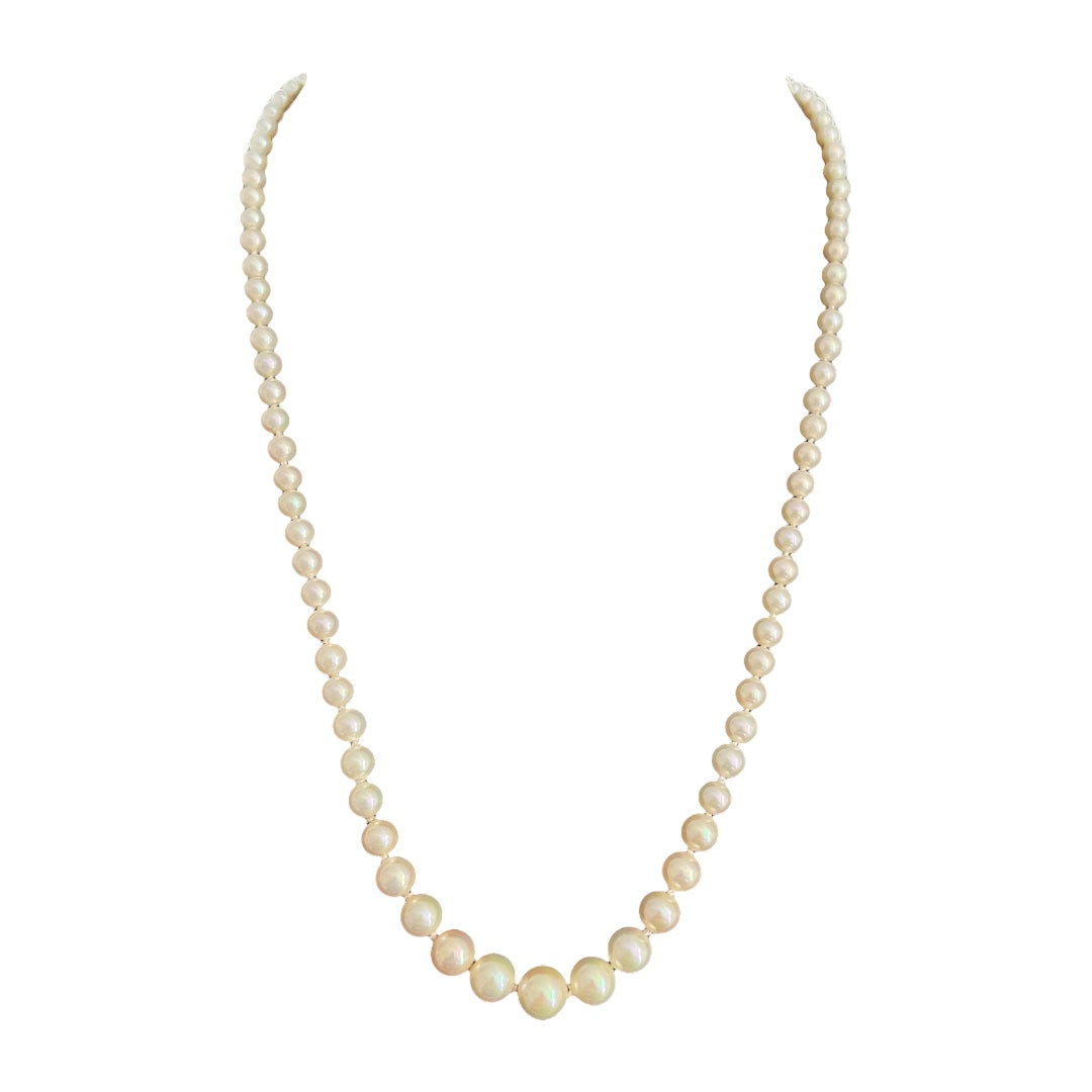 1950s Faux Pearl Necklace
