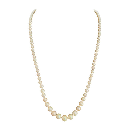 1950s Faux Pearl Necklace