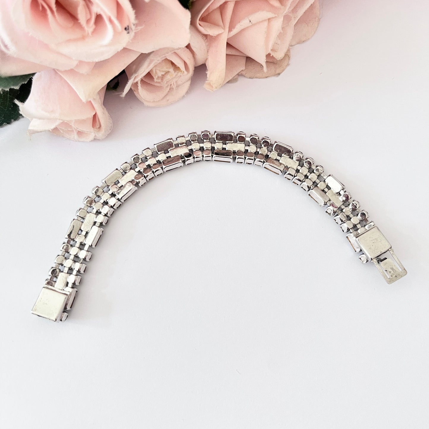 1950s Diamanté Sparkly Bracelet