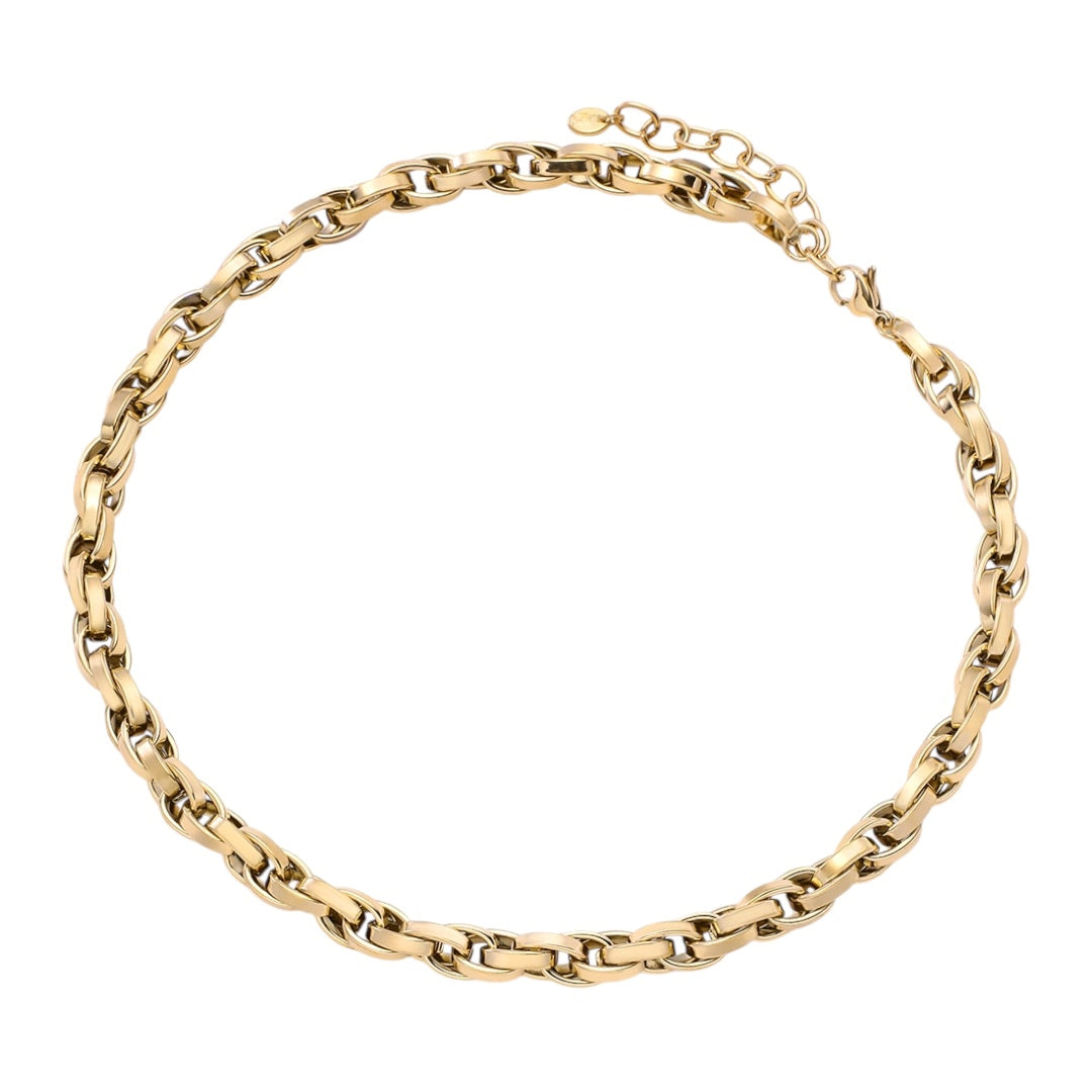 14k Gold Plated Chain Necklace