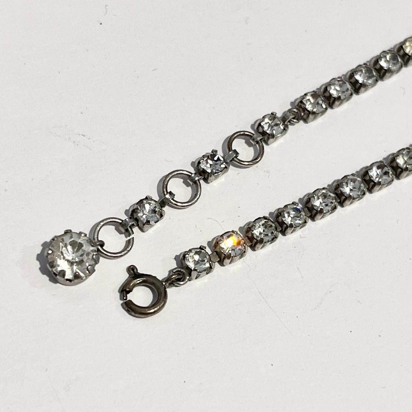 1950s Amazing Statement Sparkly Diamanté Necklace
